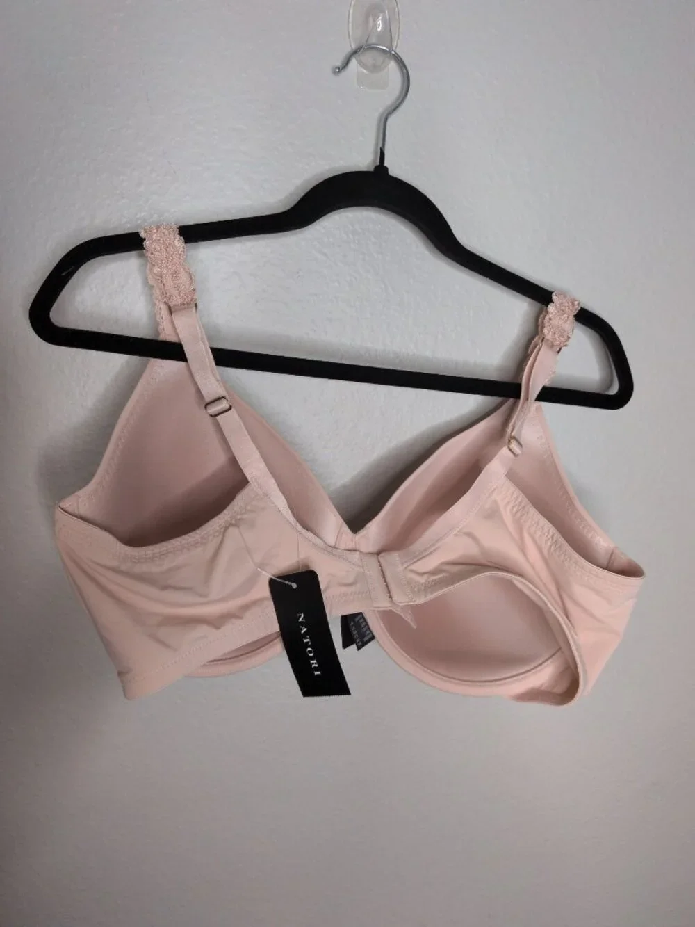 Natori 38DDD Lace-Trim Full Fit Bra 736037 Cameo Rose